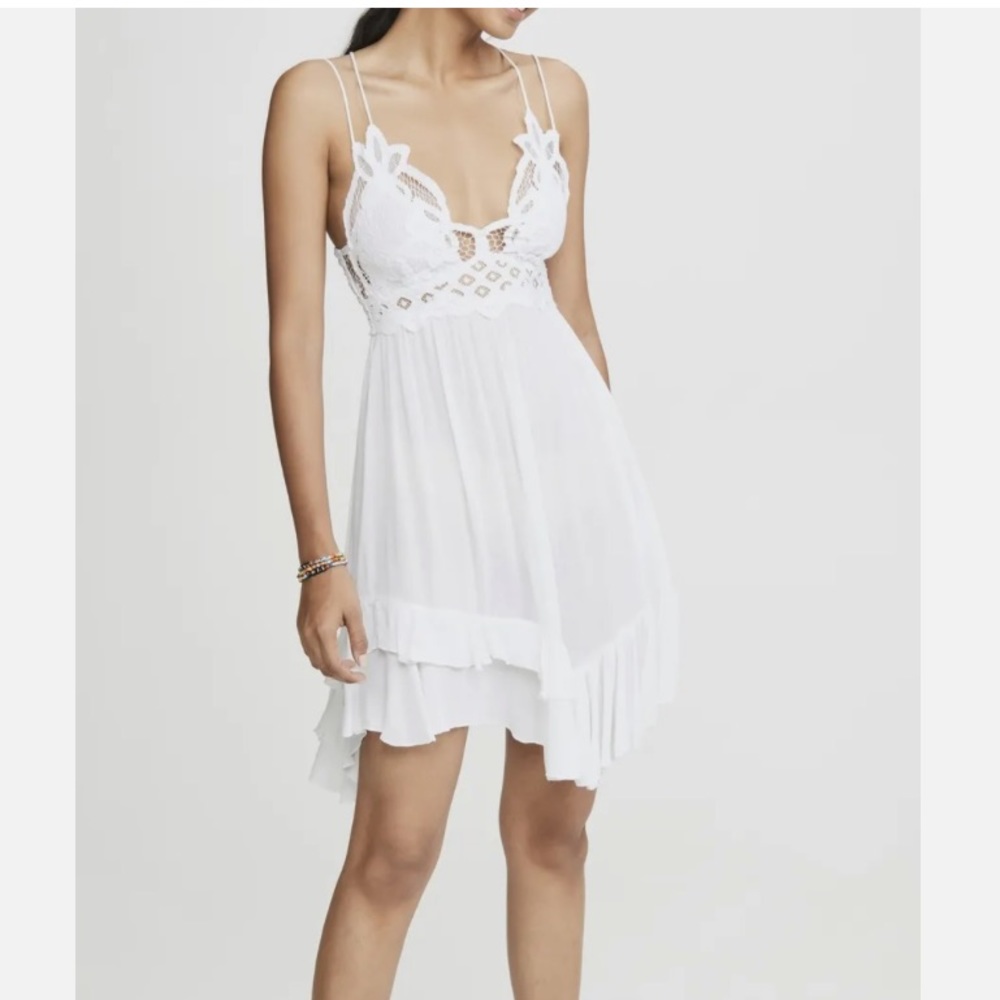 Free People Movement Women's white Adella Slip Dress